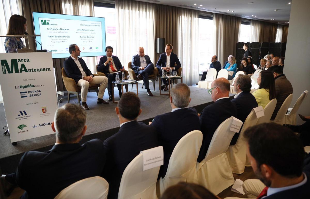 Marca Antequera celebró una mesa redonda de empresarios de la localidad