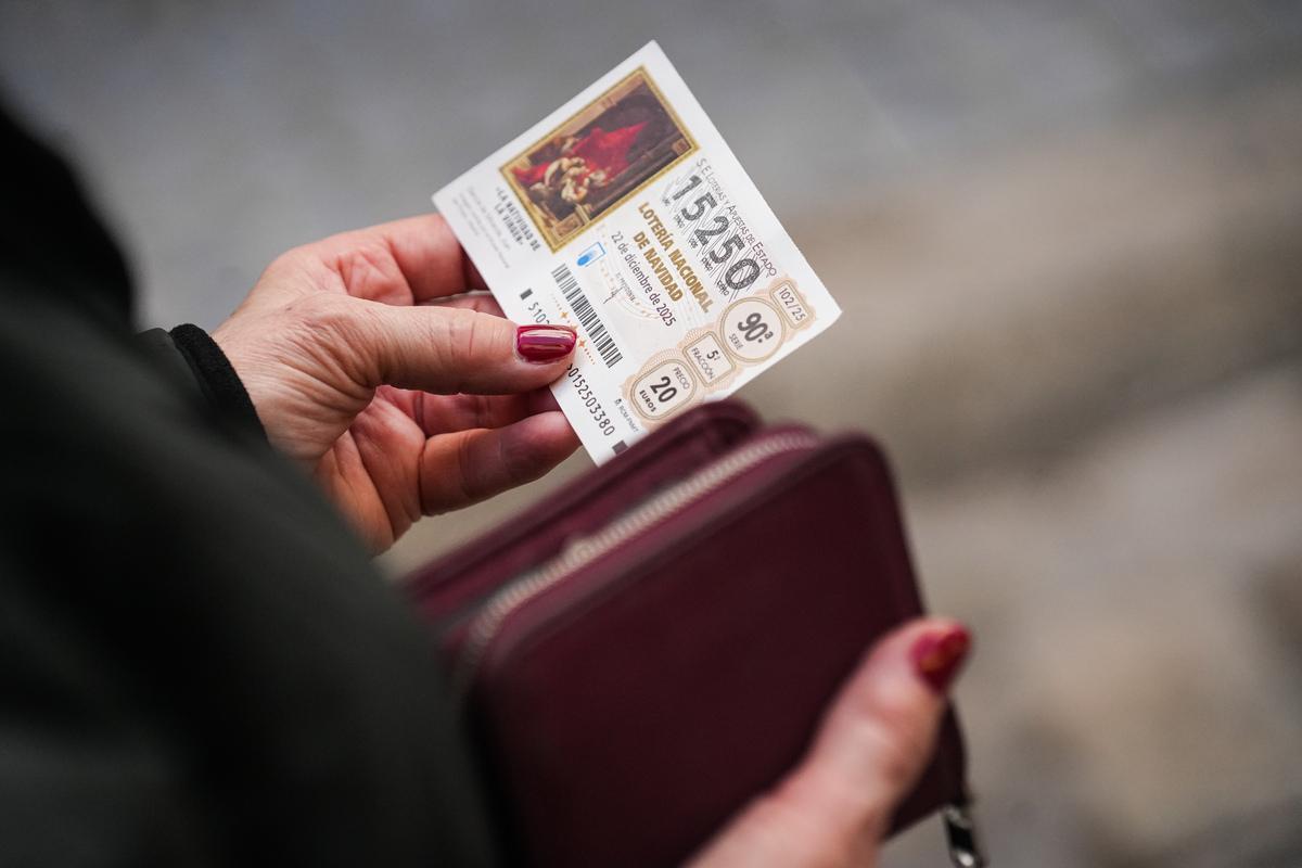 Décimo para el sorteo de la lotería de Navidad, más conocido como el Gordo.