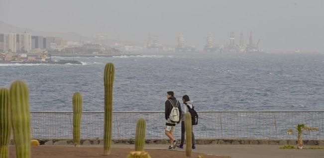 Calima y viento