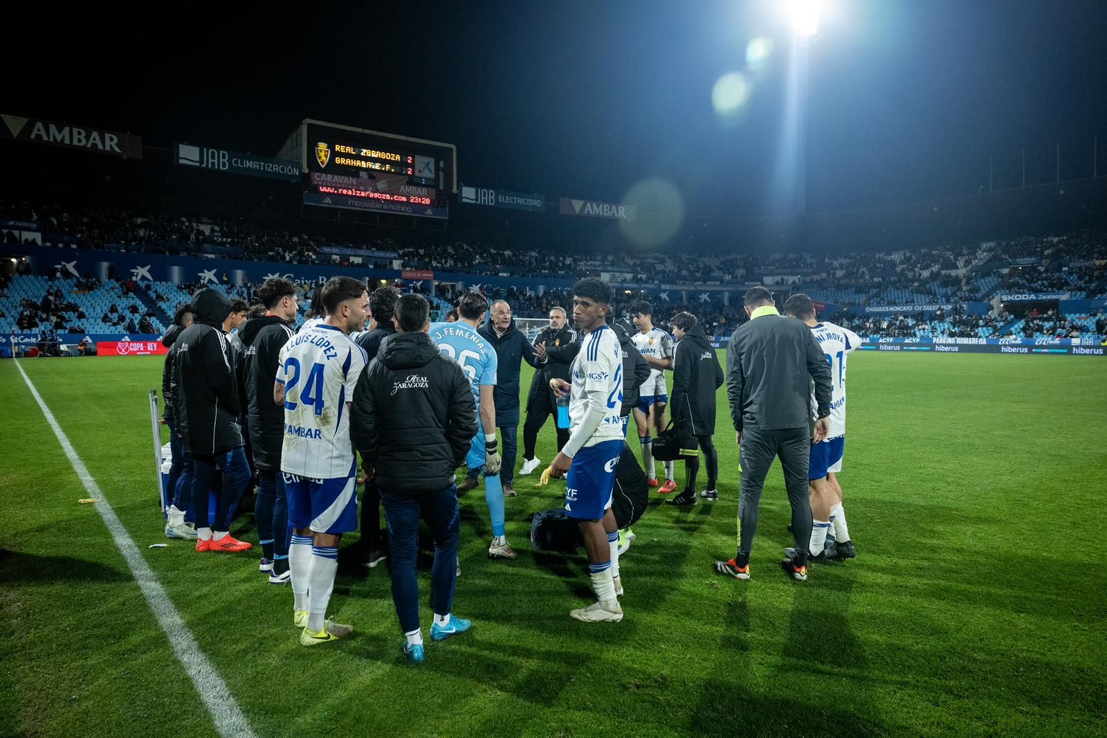 En imágenes | Real Zaragoza - Granada