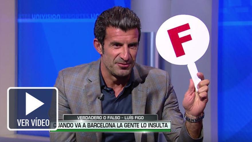 Figo y Stoichkov coincidieron en un programa de TV.