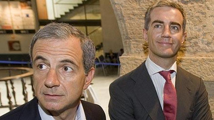 El ex ministro Juan Costa y su hermano Ricardo.