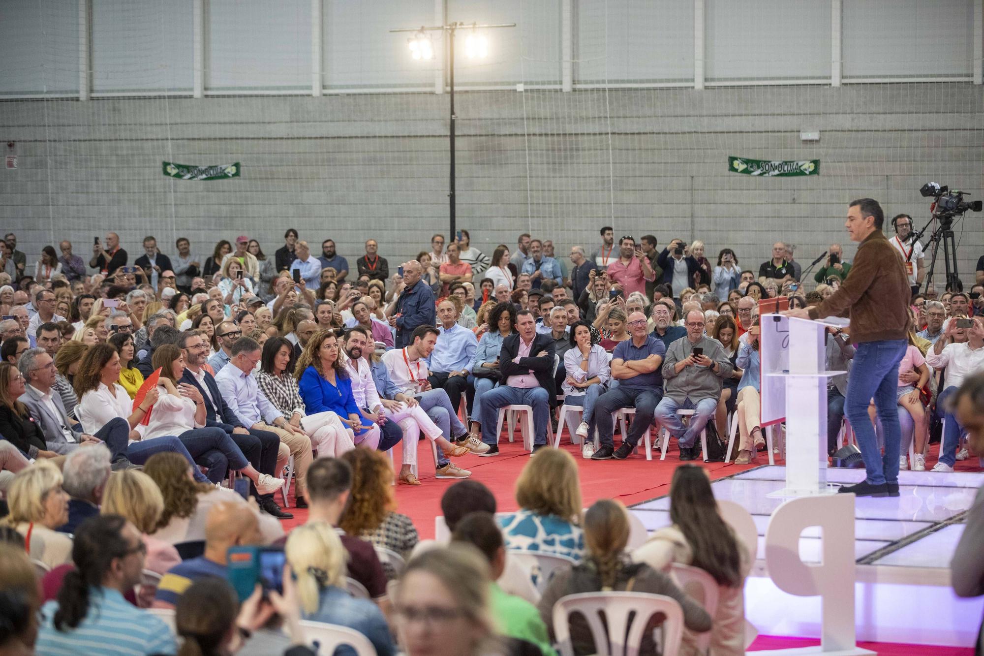 Las Fotos del Mitin de Pedro Sánchez en Mallorca