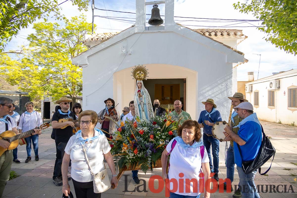 Así ha sido la Romería de los vecinos de Los Royos y El Moralejo a la ermita de los Poyos de Celda en Caravaca