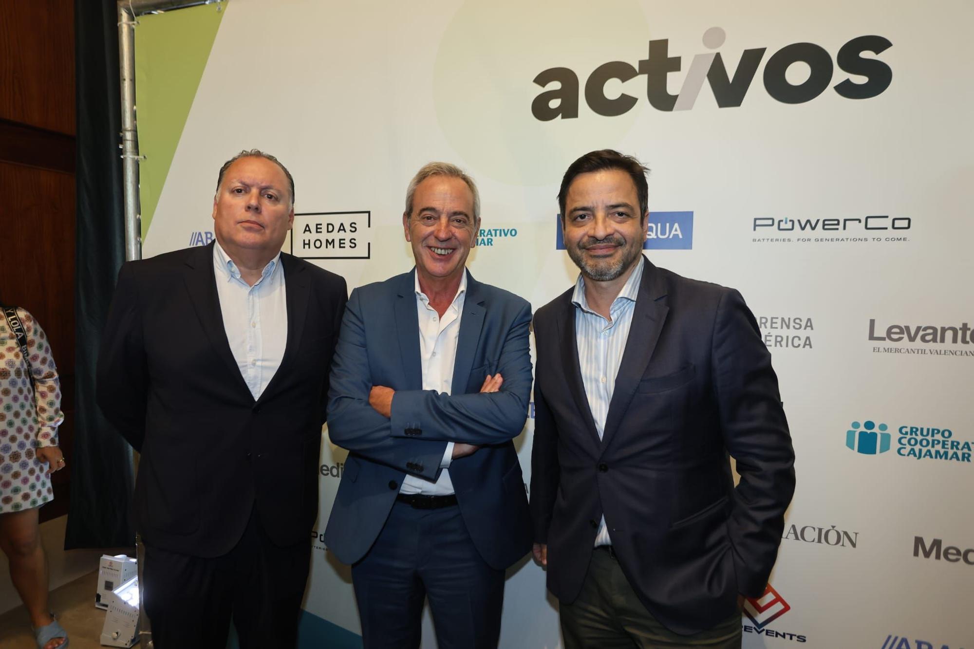 La presentación del suplemento económico 'activos' de Prensa Ibérica en València, en imágenes