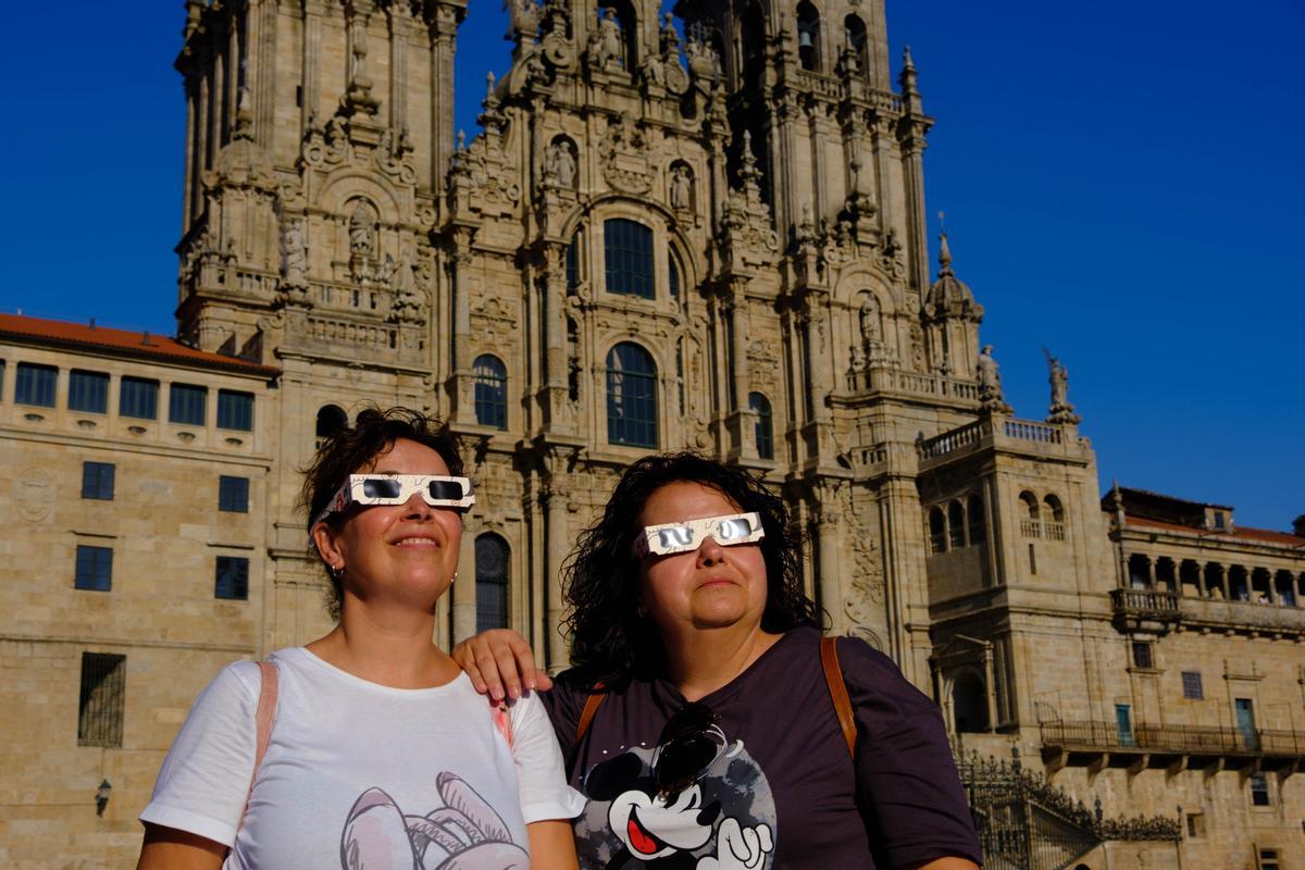 Las mejores imágenes del eclipse desde Santiago Las mejores imágenes del eclipse desde Santiago