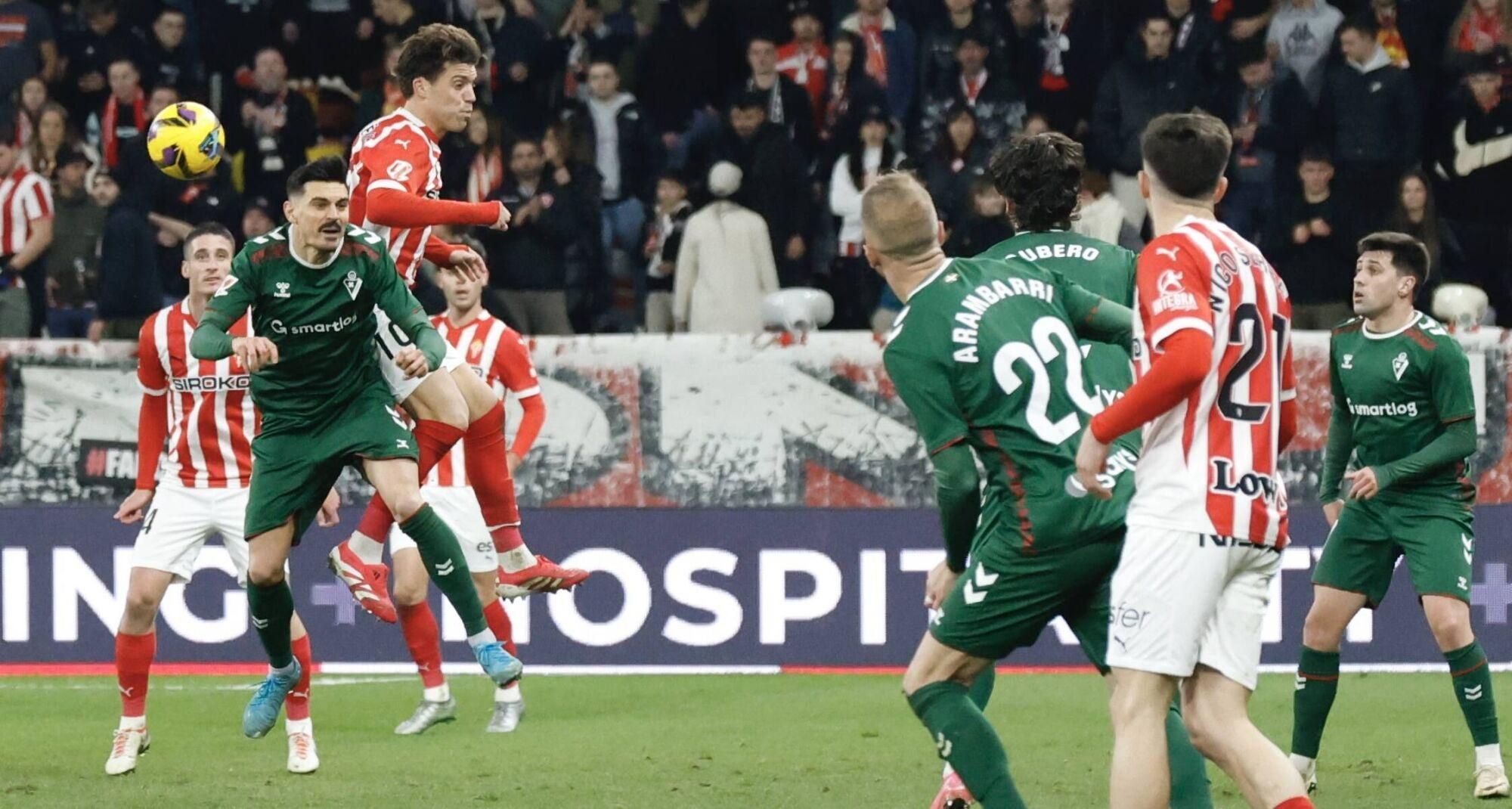 Las imágenes del Sporting-Eibar