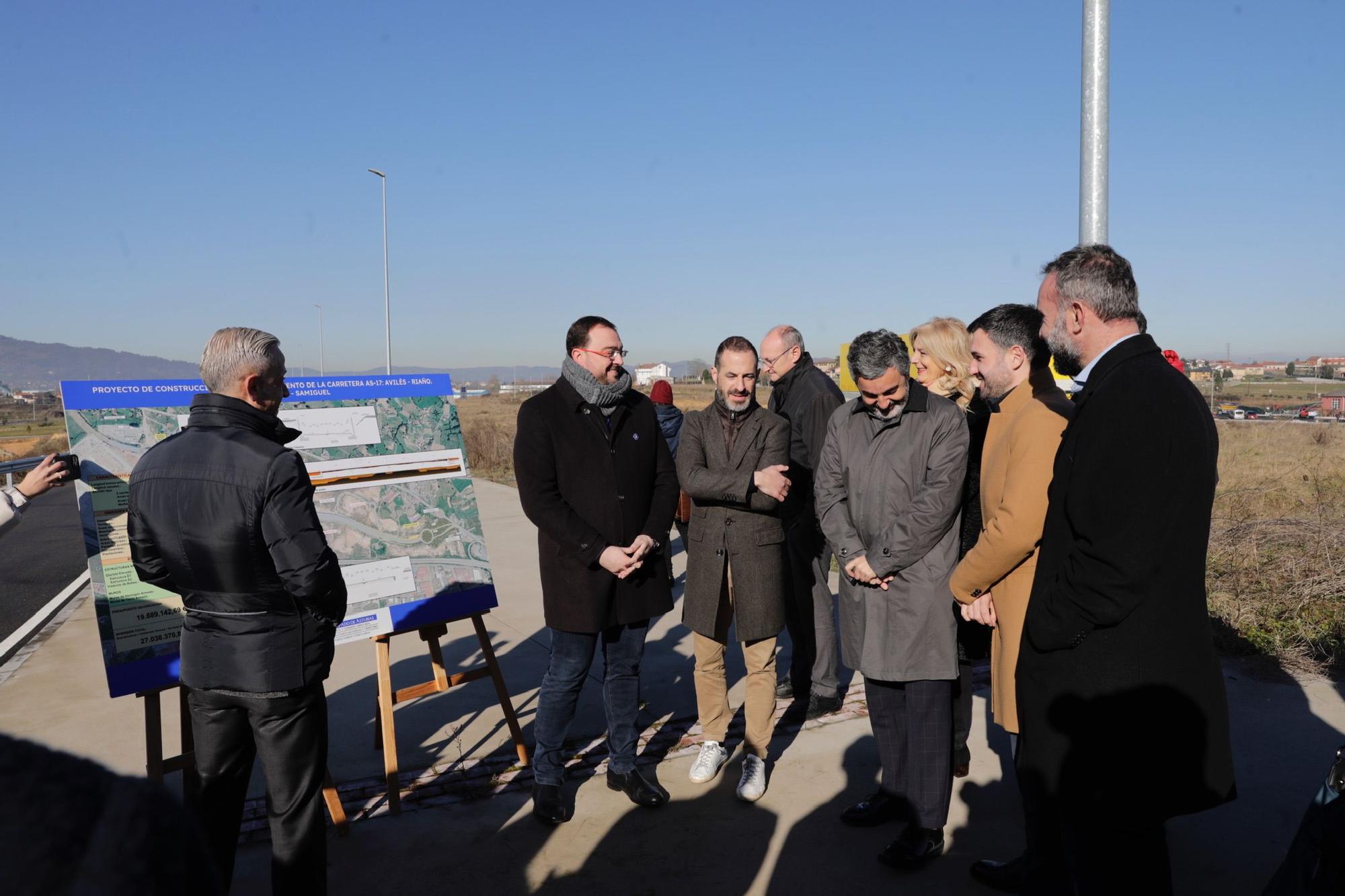 EN IMÁGENES:  Comienza la construcción del desdoblamiento de la carretera AS-17 en Bobes (Siero)