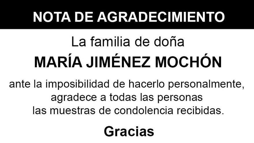 Nota María Jiménez Monchón