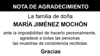Nota María Jiménez Monchón