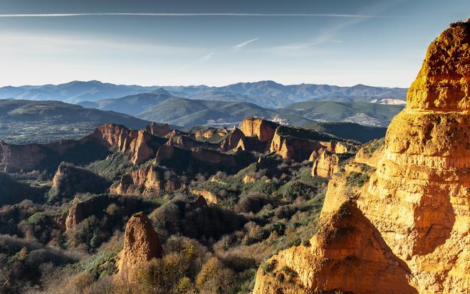 Las Médulas, un paisaje único en El Bierzo.