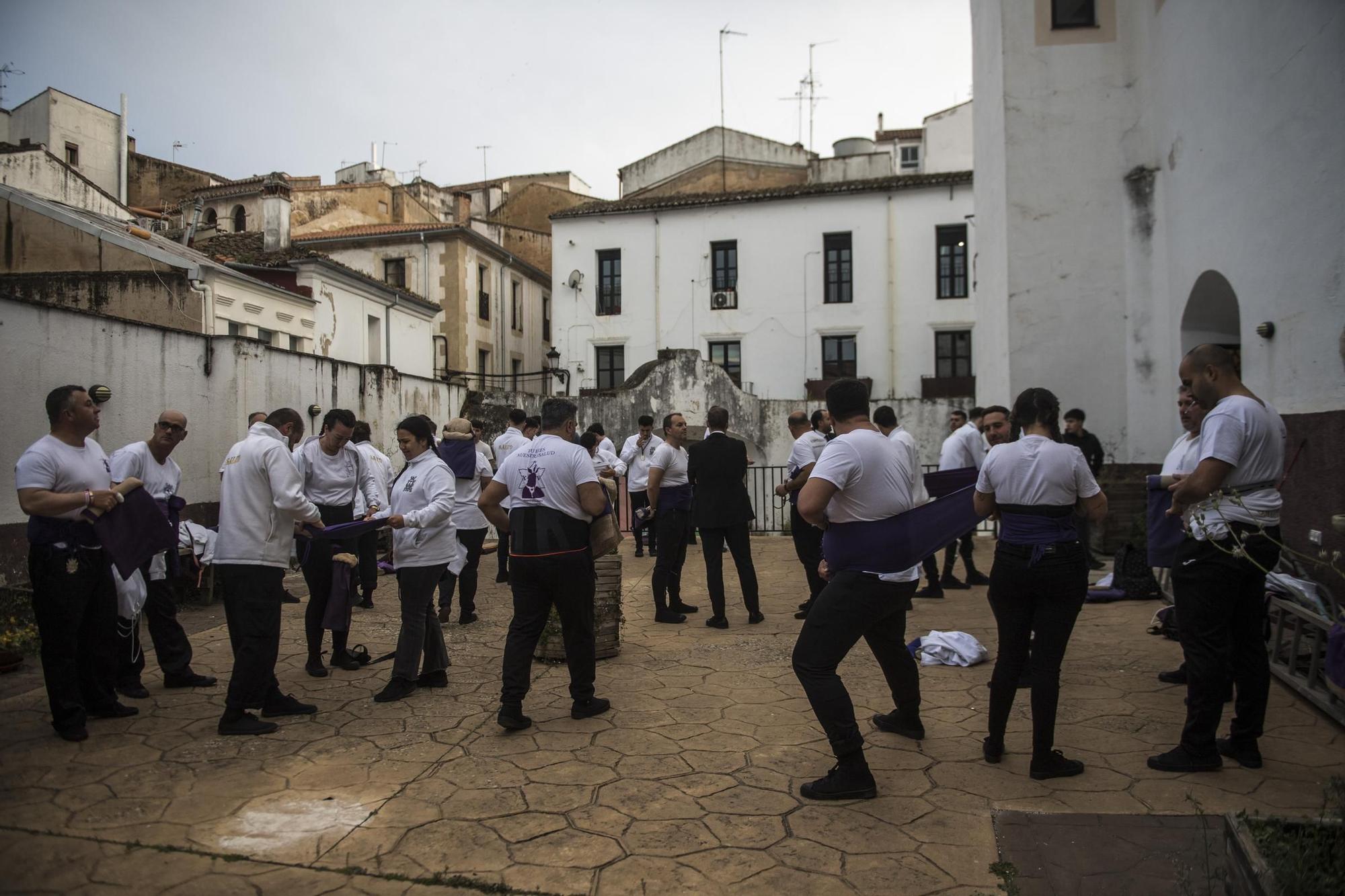 Así ha sido el Lunes Santo en Cáceres