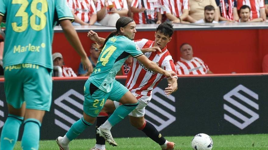 Les imatges del partit entre l'Sporting de Gijón i el Girona