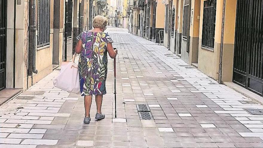 La peatonalización de la Vila está cofinanciada por los Feder.