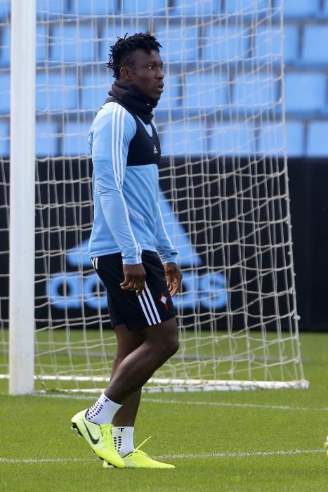 Entrenamiento del Celta en Balaídos