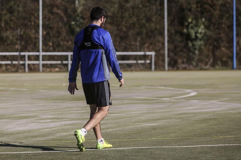 Entrenamiento del Real Oviedo