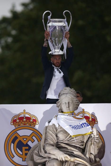 EL REAL MADRID CELEBRA LA UNDÉCIMA EN CIBELES