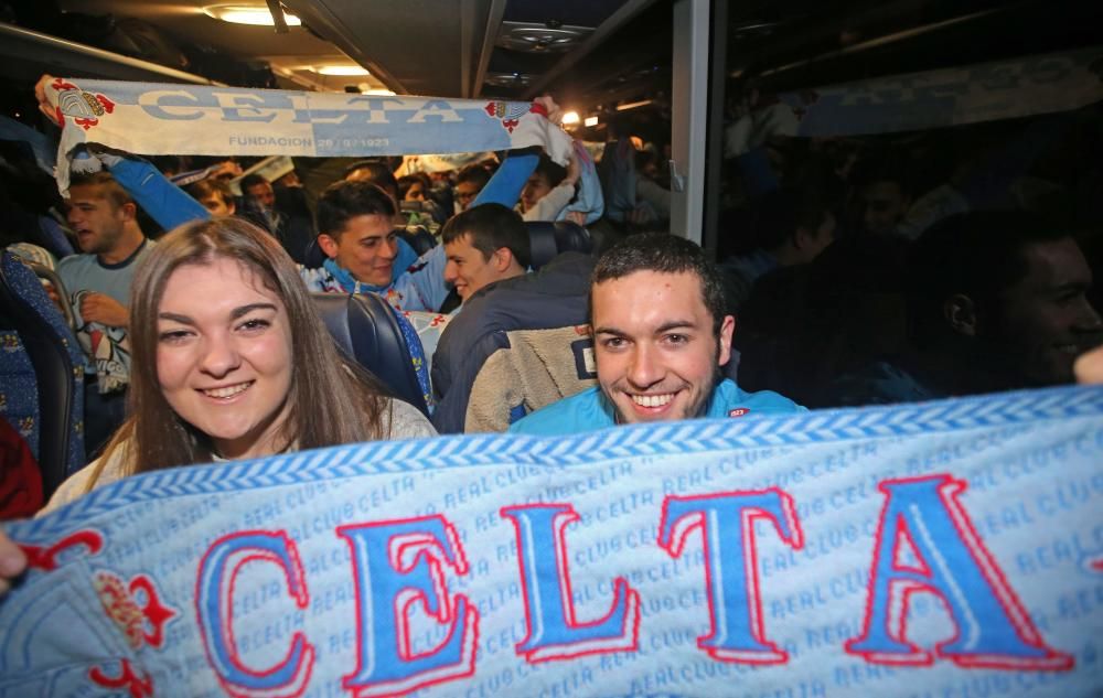 Alavés - Celta en la Copa del Rey | Casi 700 aficionados celestes, rumbo a Vitoria