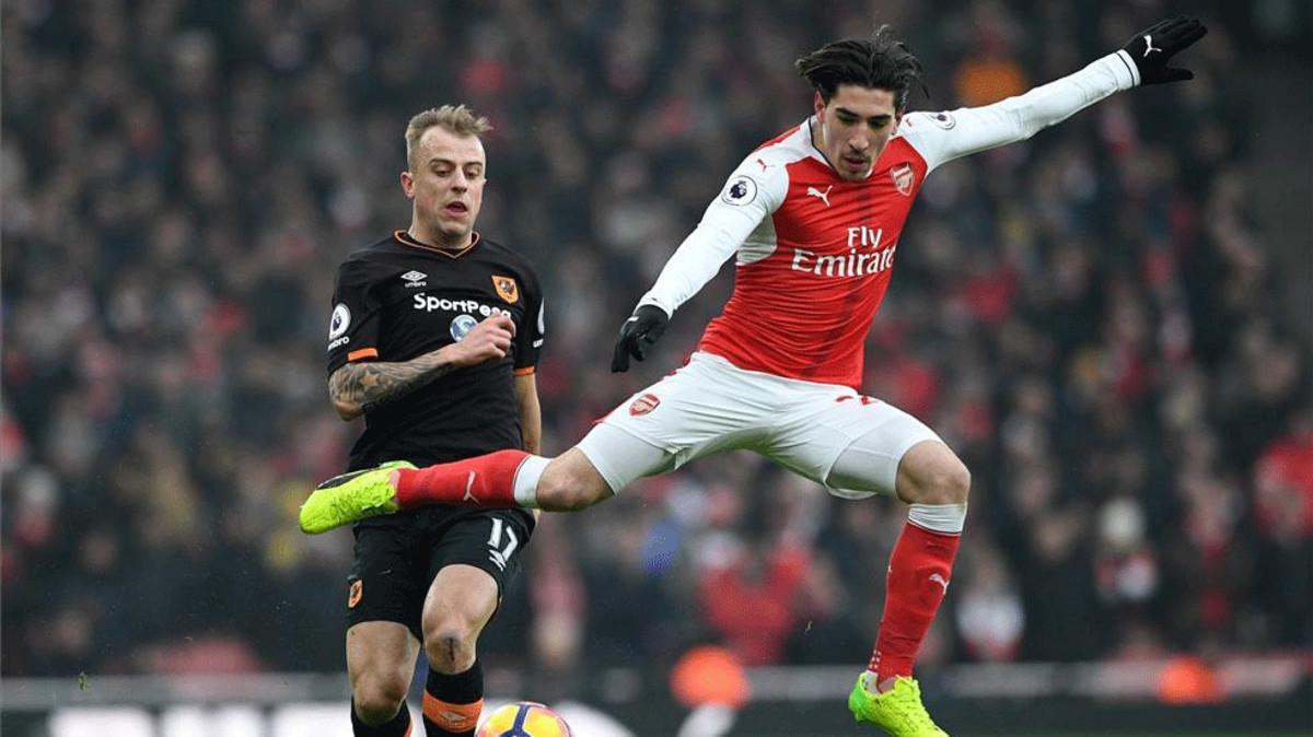 Barcelona on the offensive for Arsenal right-back Hector Bellerin