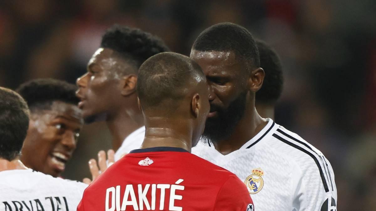 Rüdiger se encaró con Diakité