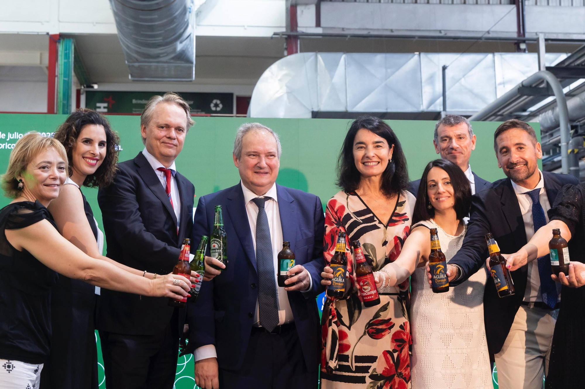 Rebeca Torró ayer en un acto de Heineken Quart de Poblet
