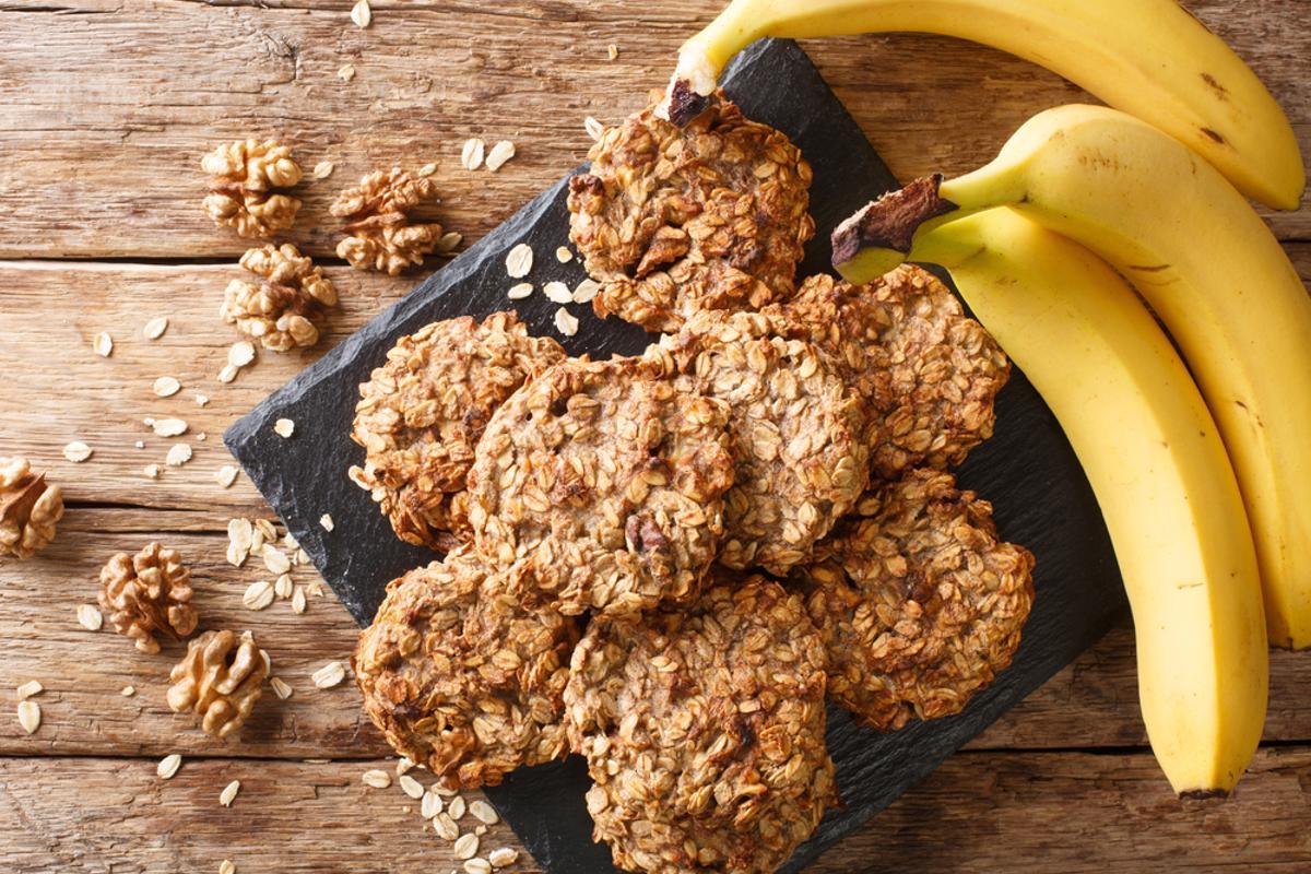 Galletas de plátano.