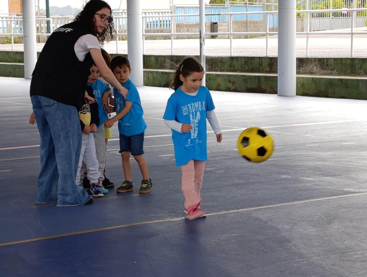 Pequeños atletas olímpicos compiten en Llanera