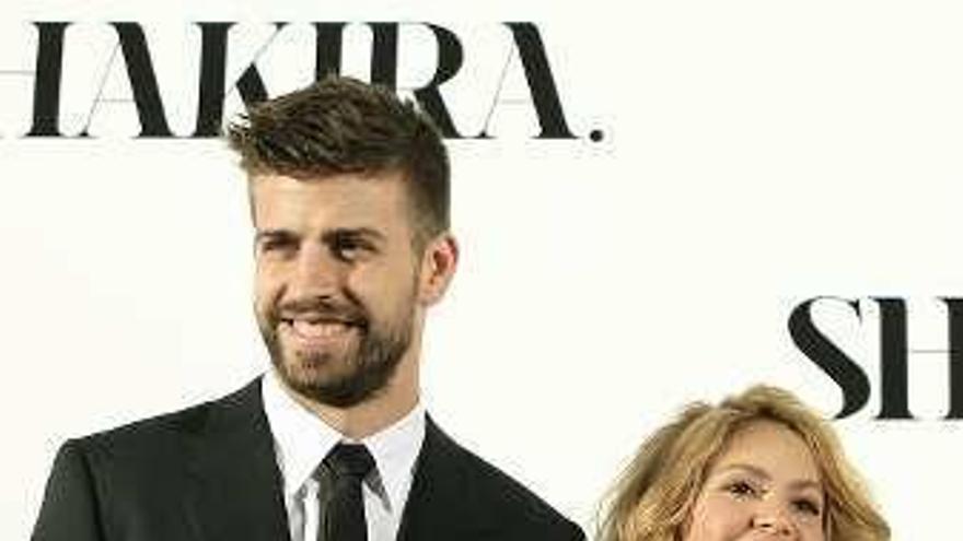 Gerard Piqué y Shakira.