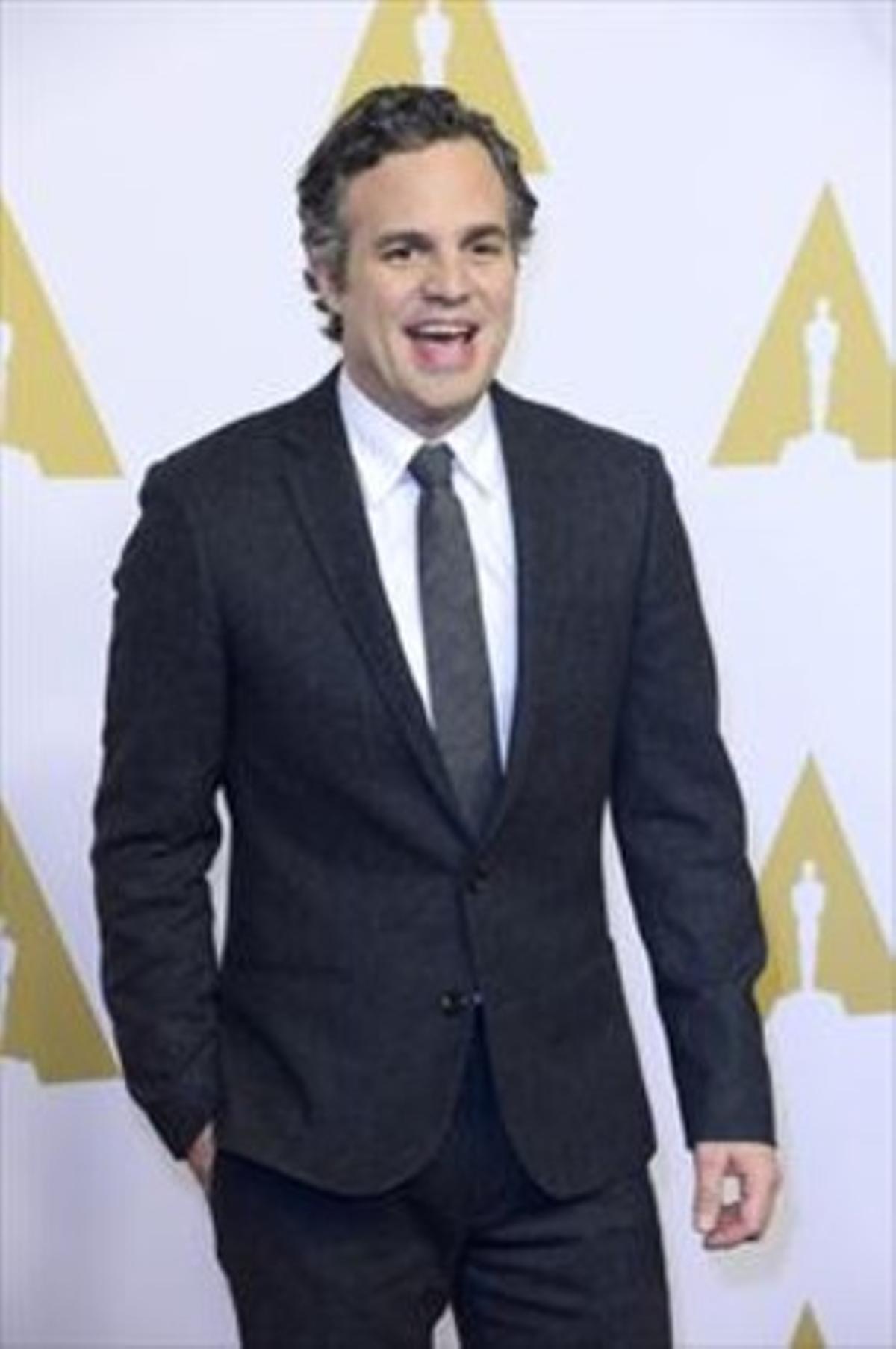 El actor Mark Ruffalo. El actor Mark Ruffalo.