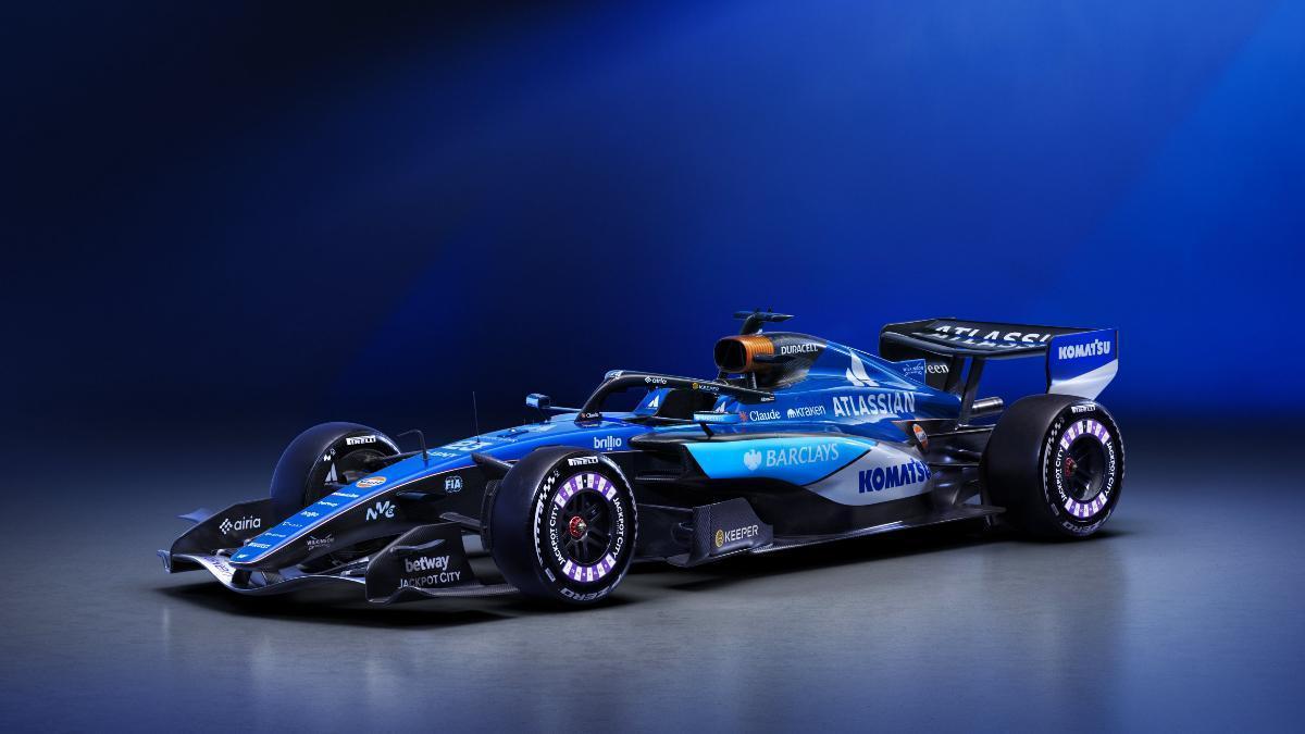 Williams presenta el FW48 de Carlos Sainz