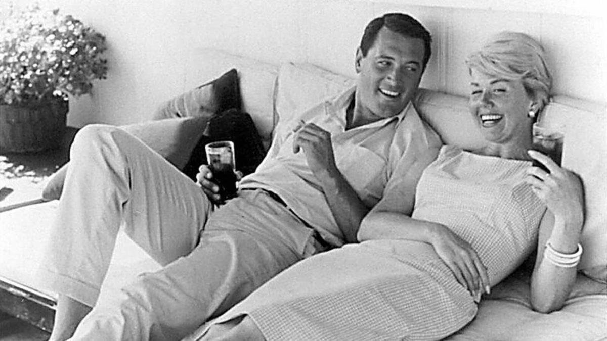 Doris Day con Rock Hudson.