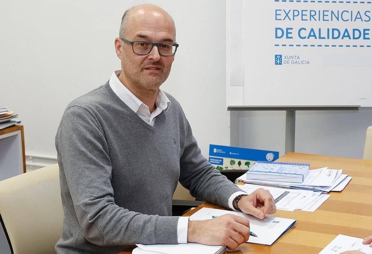 Martín Alemparte Vidal (Sober, 1976), dirige Agacal.