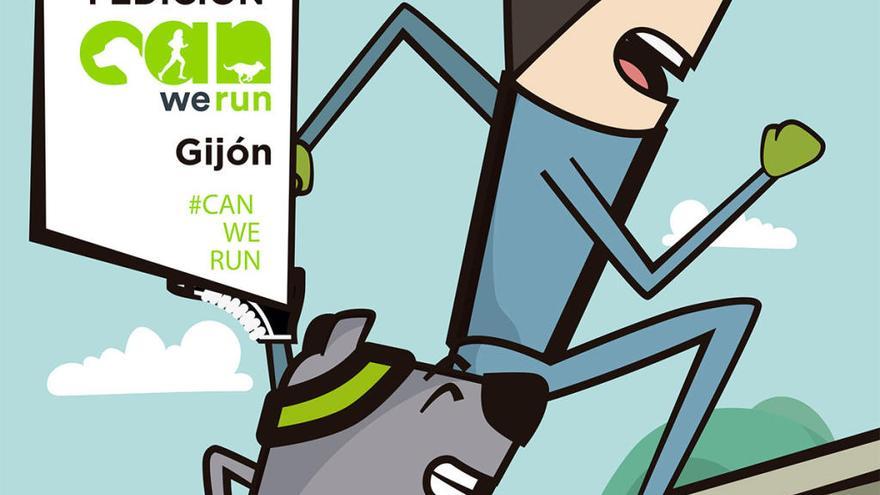 Can We Run Gijón: Carrera por Gijón para perros y sus dueños