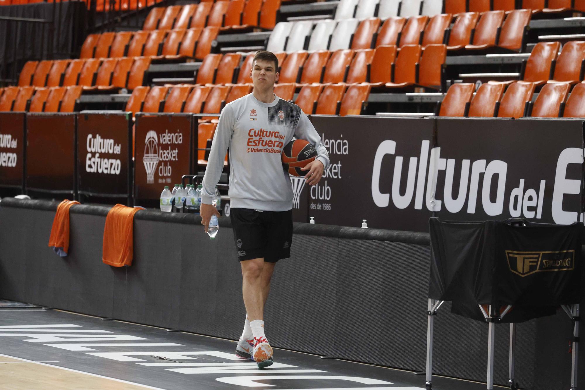 Entrenamiento Valencia Basket Club