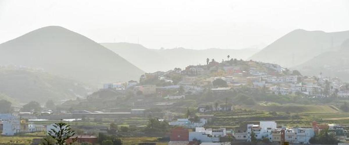 22-02-2019 LAS PALMAS DE GRAN CANARIA. Calima. Vista de la urbanización Santa Margarita, en Marzagán. Fotógrafo: ANDRES CRUZ 22-02-2019 LAS PALMAS DE GRAN CANARIA. Calima. Vista de la urbanización Santa Margarita, en Marzagán. Fotógrafo: ANDRES CRUZ