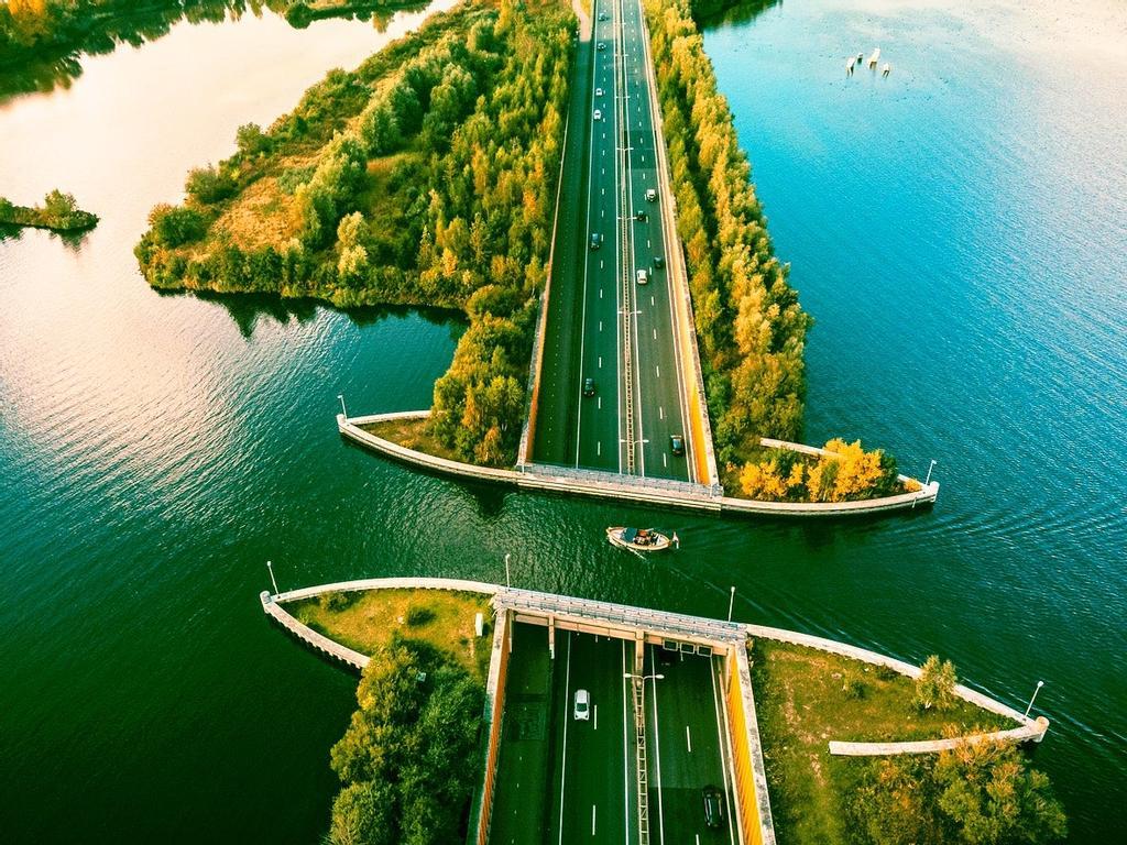 Flevopolder, isla artificial