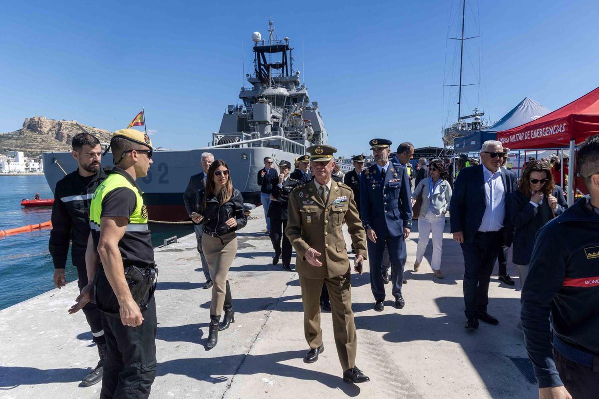 MARSEC-26 mide la coordinación ante emergencias marítimas en el Puerto de Alicante