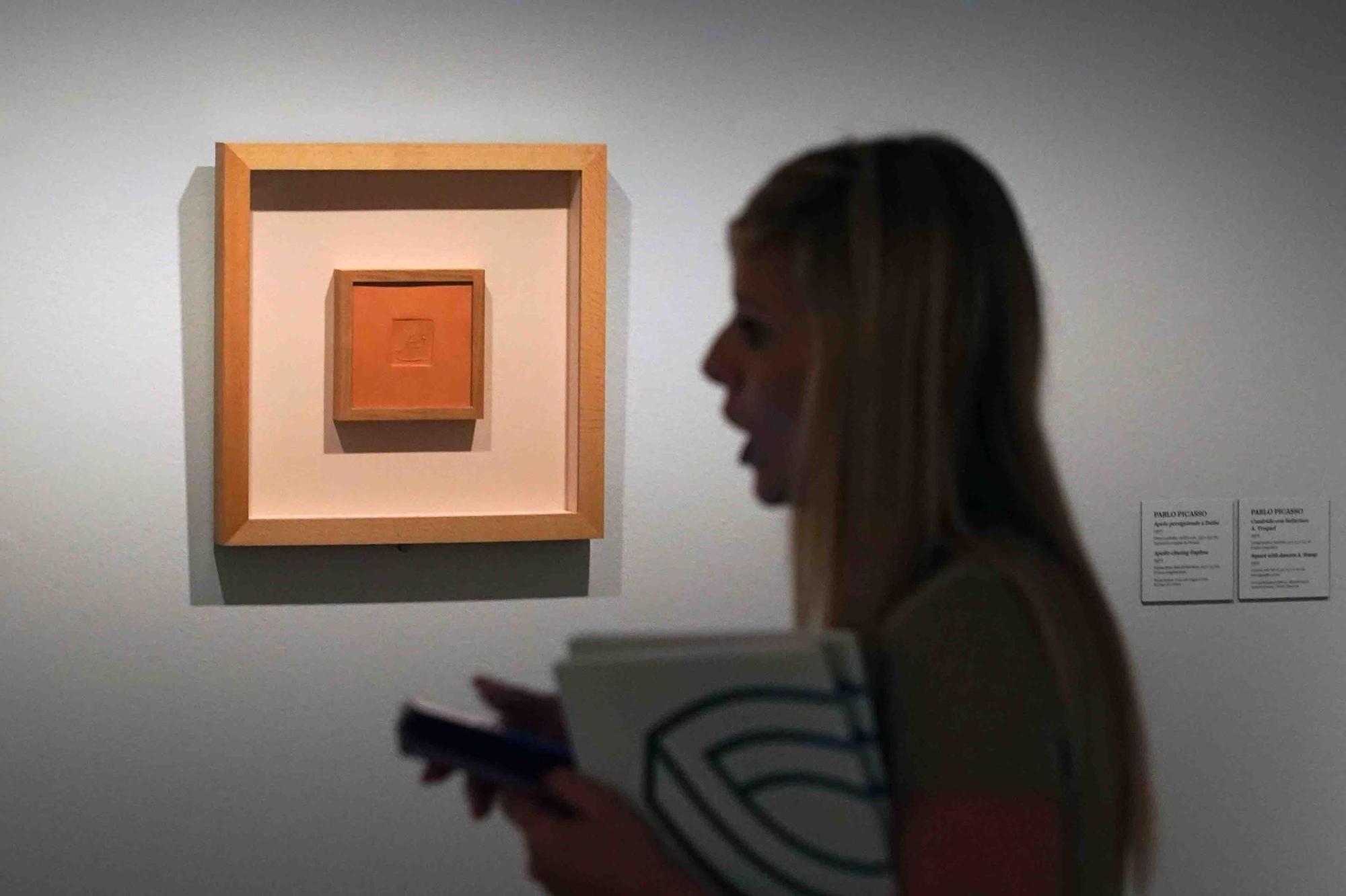 La exposición titulada 'Picasso: imágenes cerámicas', ya visitable en la Casa Natal de Picasso.