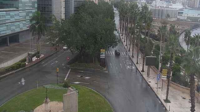 Paseo de Antonio Machado, a la altura de Urbanismo