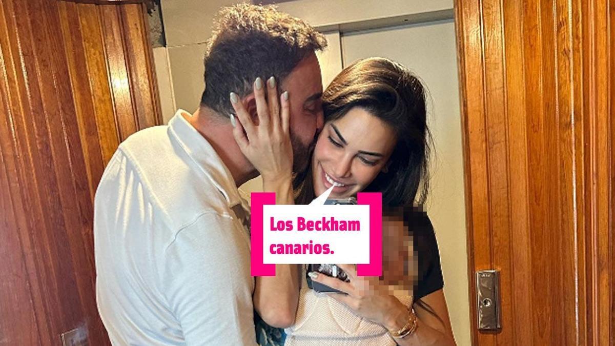 Carla Barber elige un nombre muy 'Beckham' para su segundo bebé