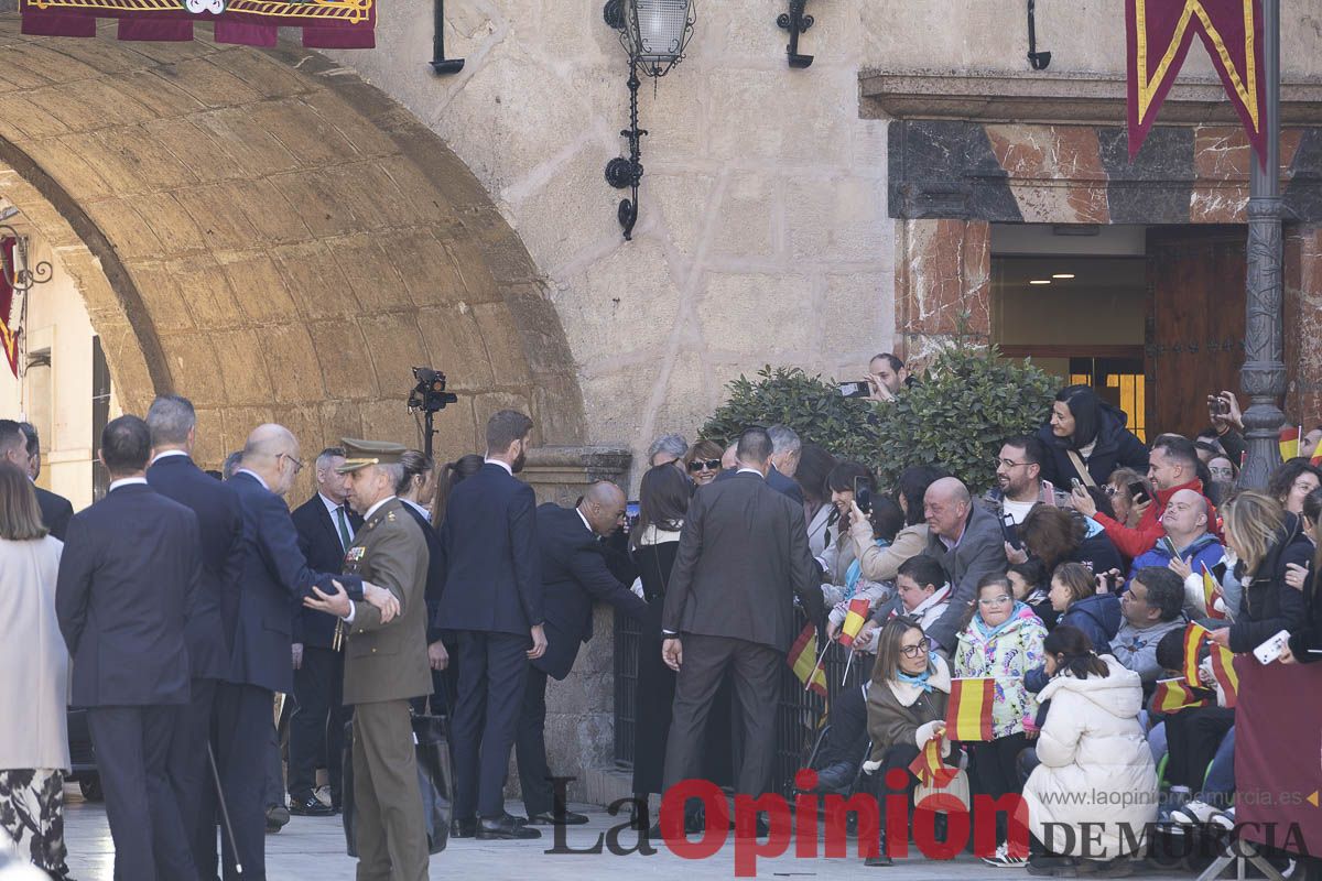 Visita de los reyes de España a Caravaca (Ayuntamiento)