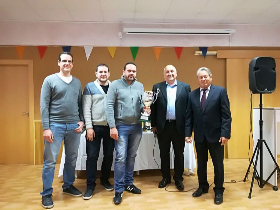 Entrega de premios de la Liga de Bolos Huertanos