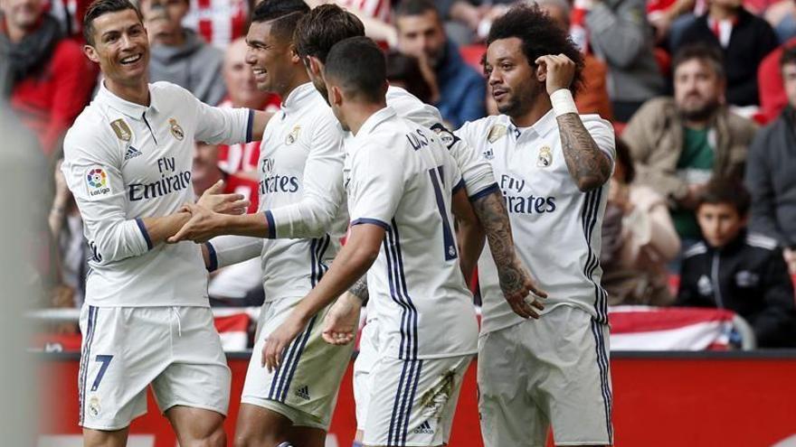 El Real Madrid asalta el fortín de San Mamés y fortalece su liderato (1-2)