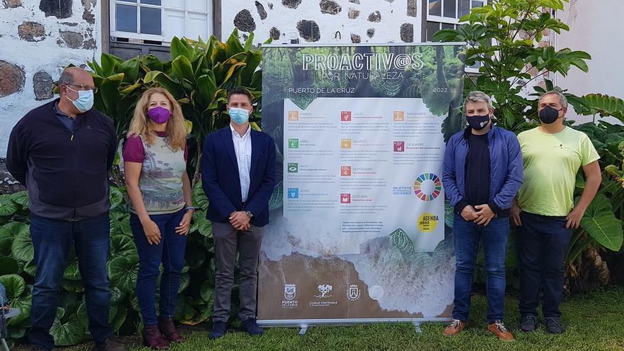 ‘Proactiv@s por Naturaleza’ organiza nueve meses de actividades sostenibles en Puerto de la Cruz