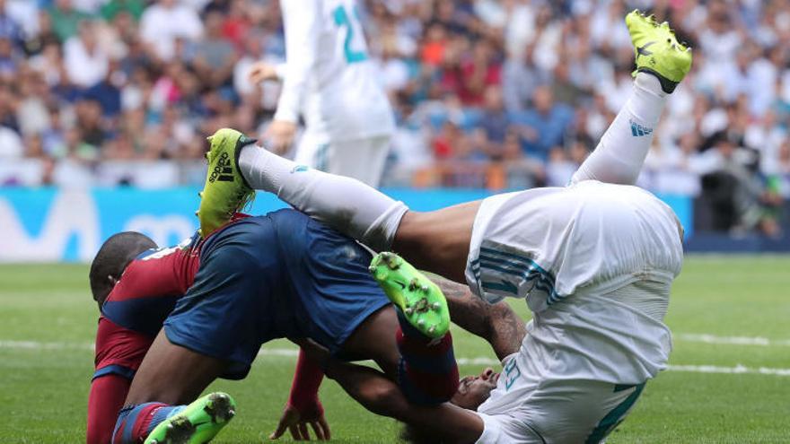 Clamor en el fútbol español por &#039;la sanción&#039; a Marcelo