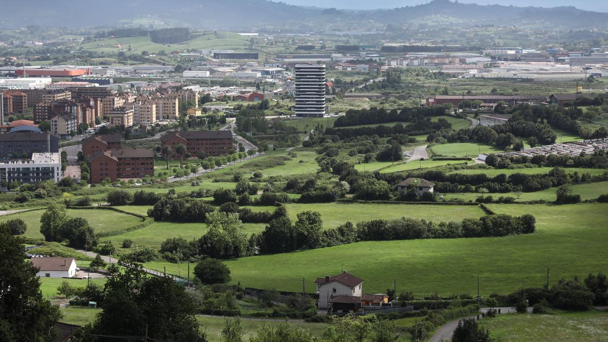 Vista de una de las zonas por donde debería pasar el vial de Jove.