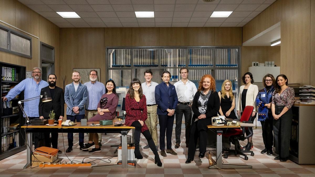 El elenco de "Jenůfa", la ópera de Leoš Janáček que se estrena el próximo jueves en Les Arts.