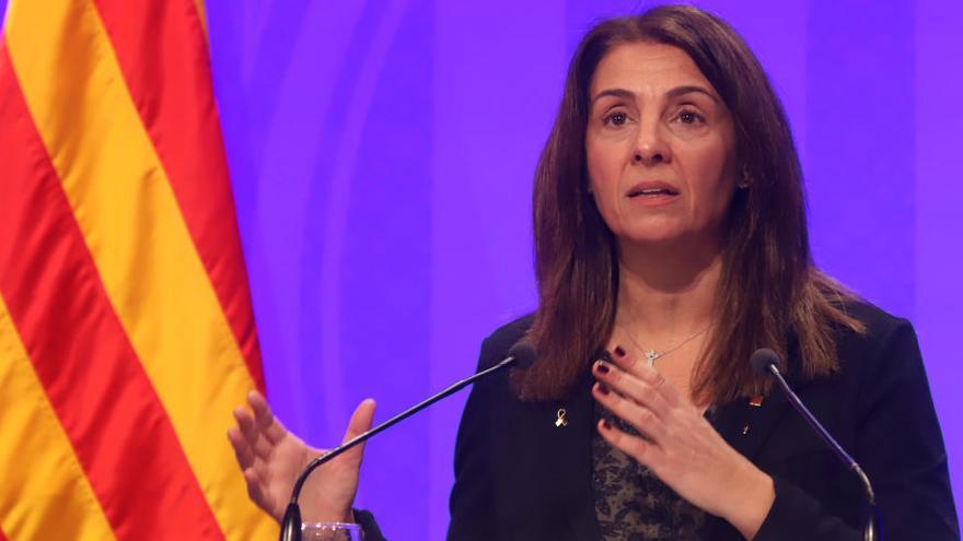 La consellera de la Presidència, Meritxell Budó, ha presentat els 27 projectes