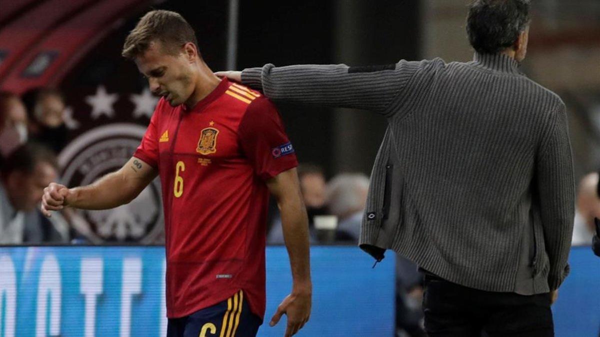 Canales se lesionó en el partido de España frente a Alemania de la UEFA Nations League