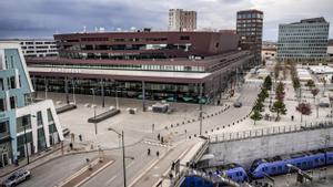 Preparations underway at Malmo Arena for Eurovision Song Contest 2024